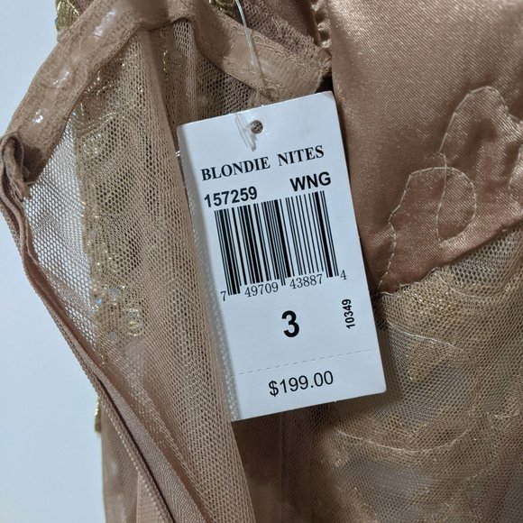 Blondie Nites Floorlength Dress - Picture 9 of 9